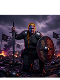 Shield Maid calm after the Storm no Surrender